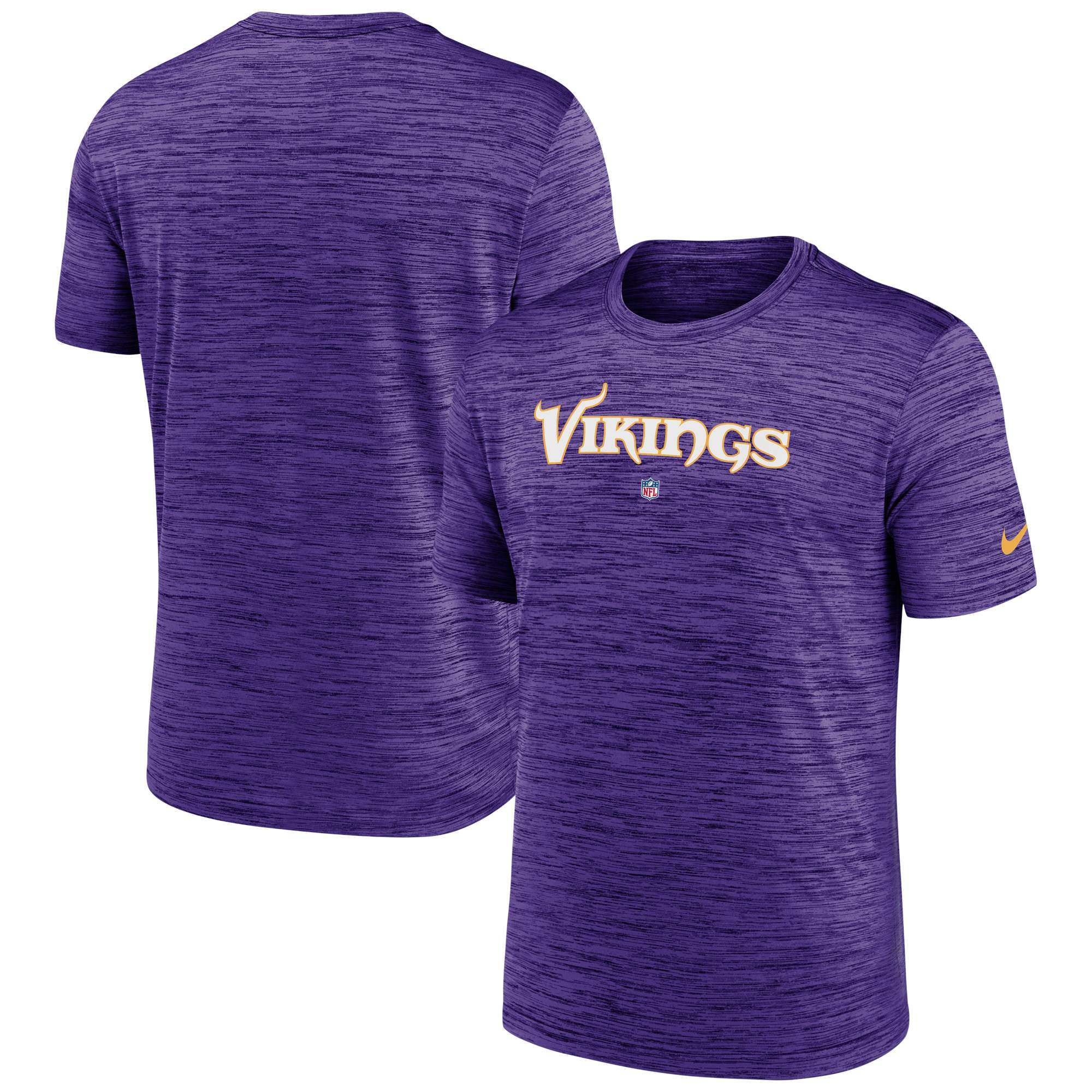 Men's Nike Black Minnesota Vikings Velocity Long Sleeve T-Shirt Size: Small