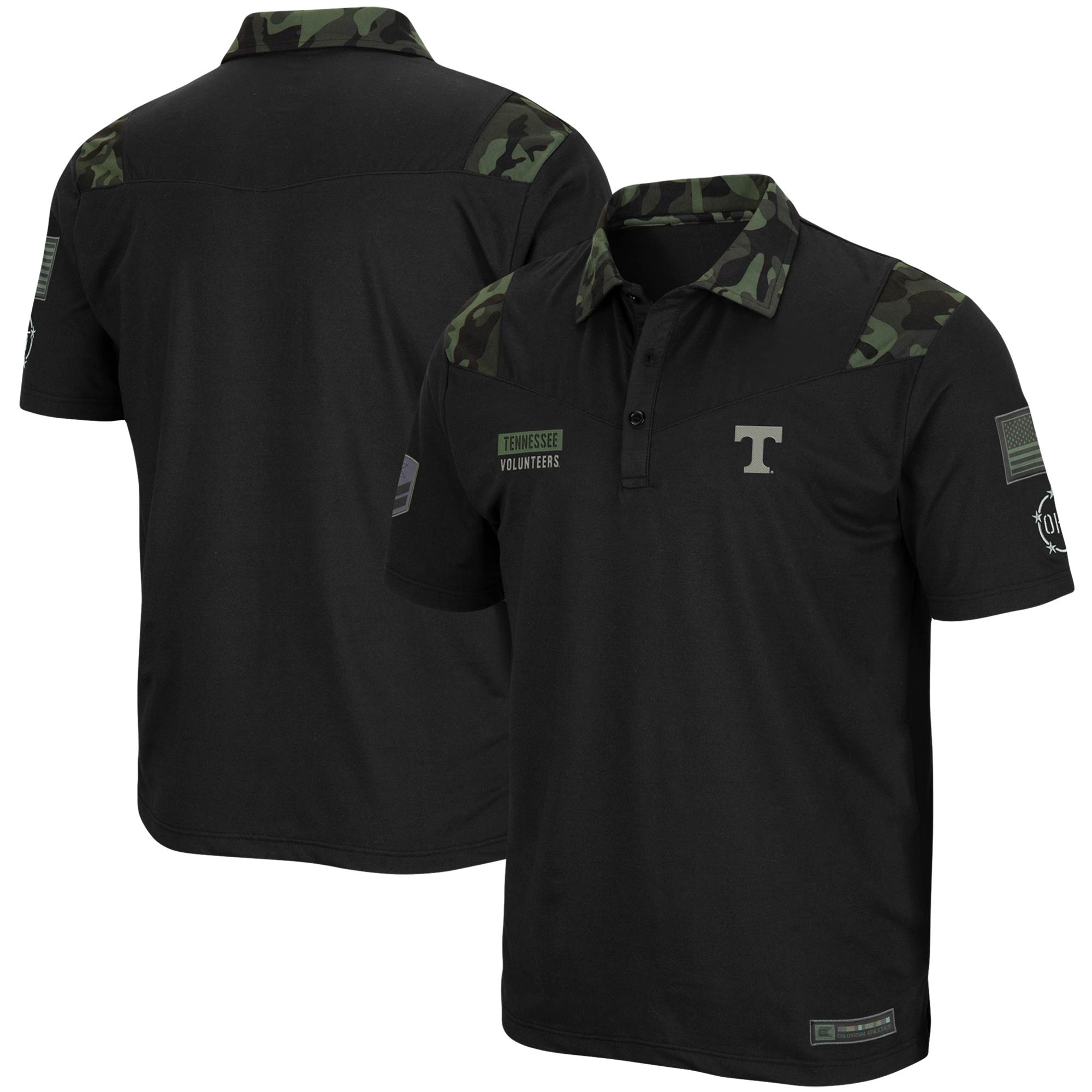 Columbia Men's Tennessee Volunteers Tamiami Performance Black