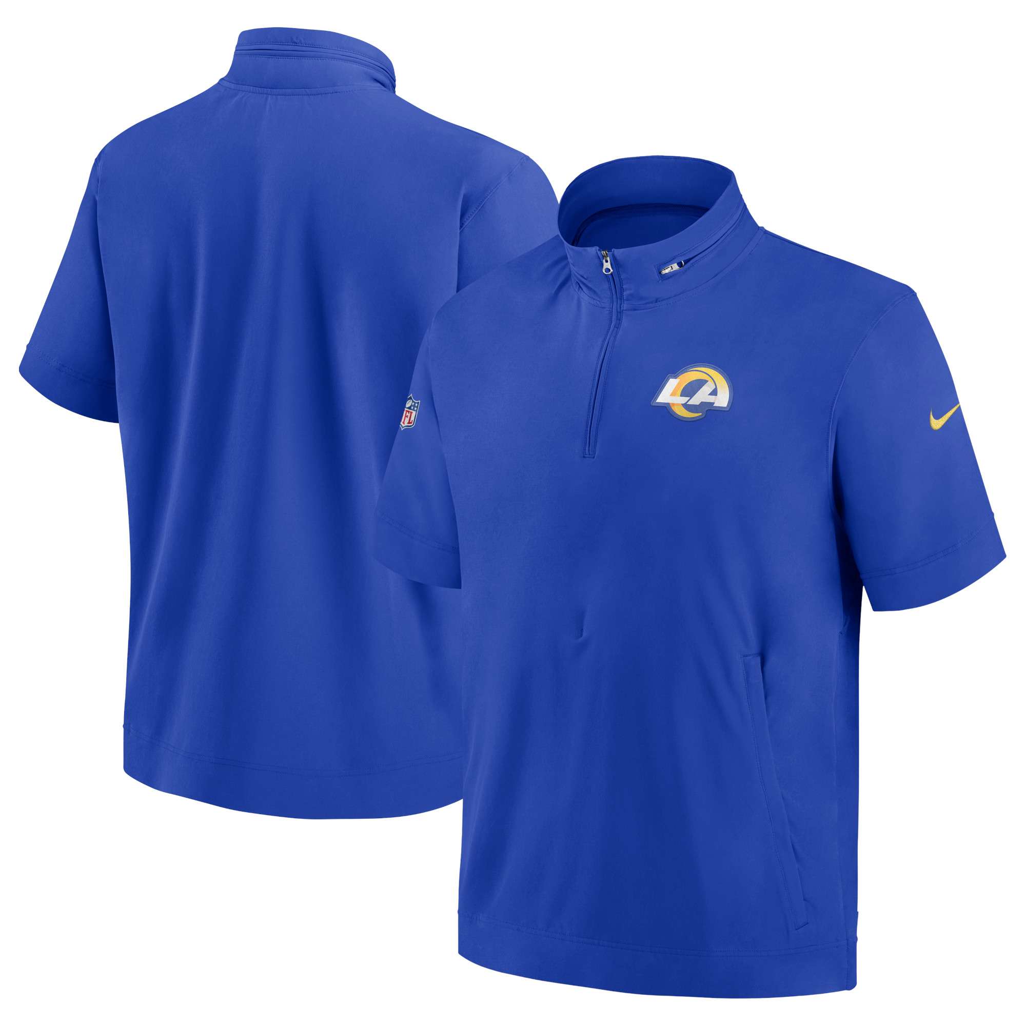 Los Angeles Rams Sideline Men's Nike Dri-FIT NFL Long-Sleeve Hooded Top