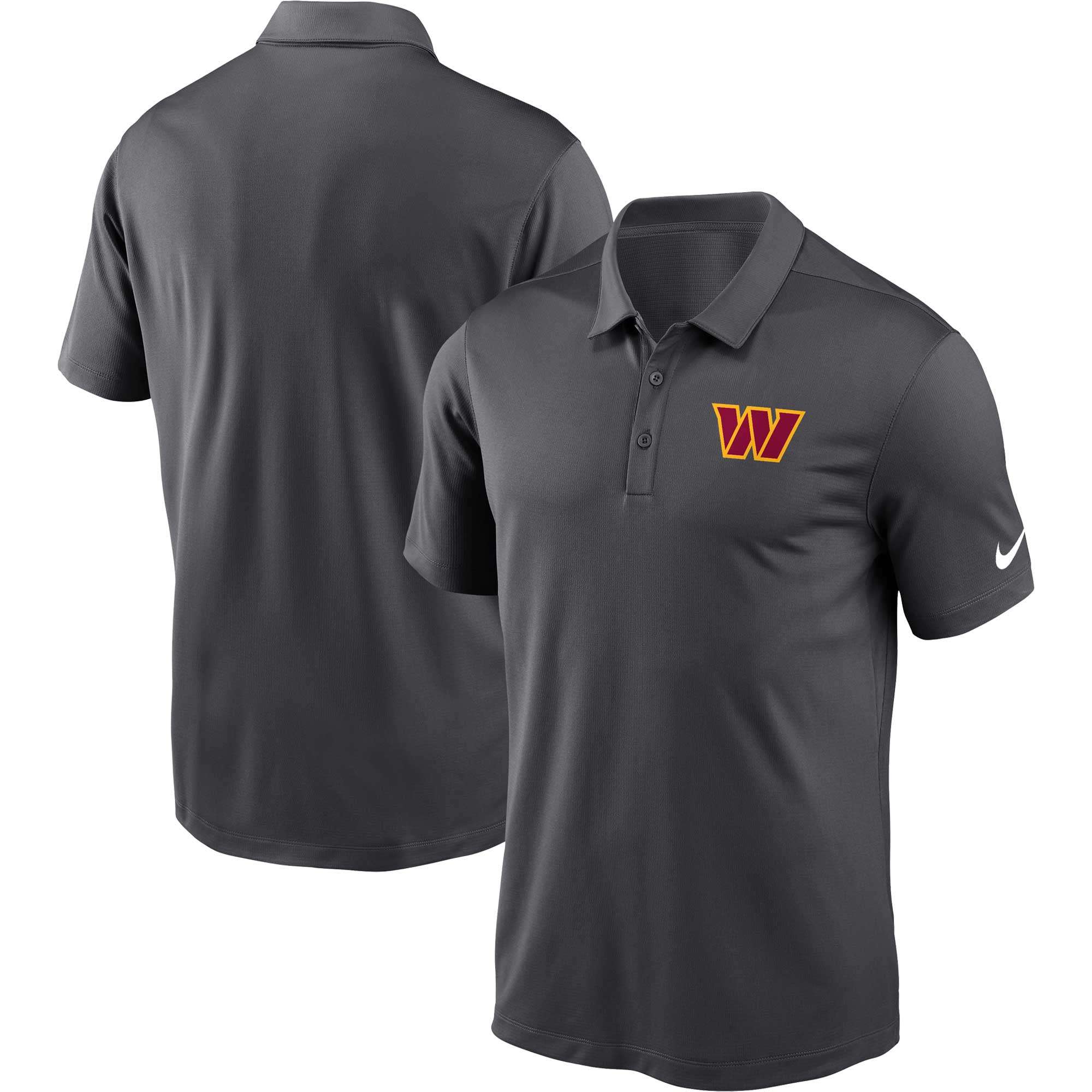 Men's Nike Anthracite Washington Commanders Blitz Essential T