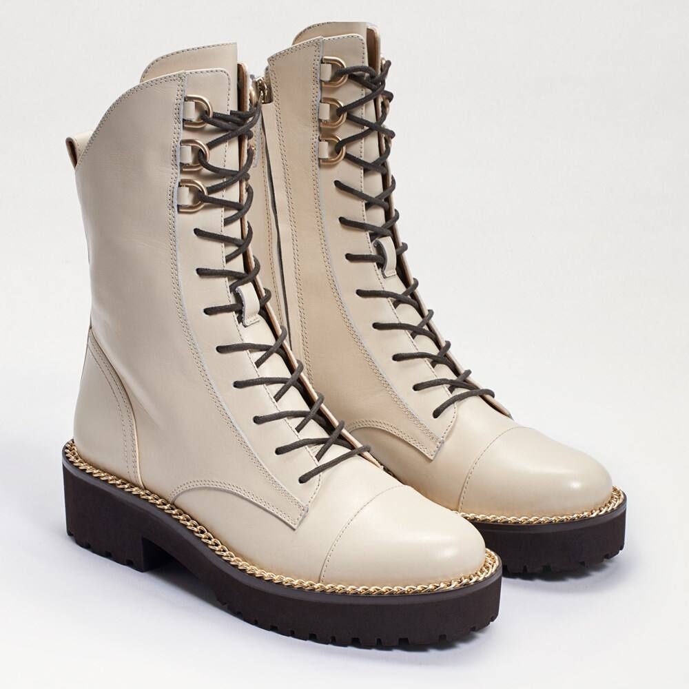 tabitha puffer lace up boot