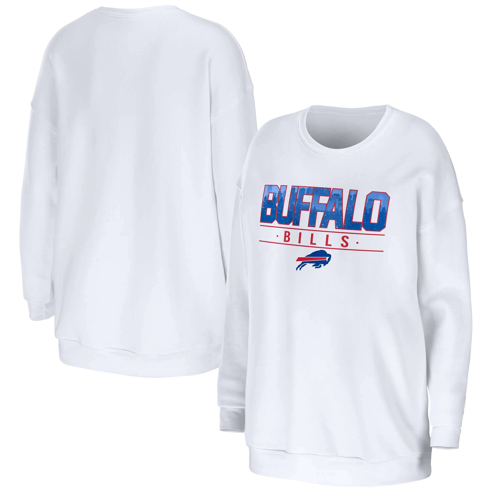 Women's Fanatics Branded Royal Buffalo Bills Back Home Again V-Neck T-Shirt