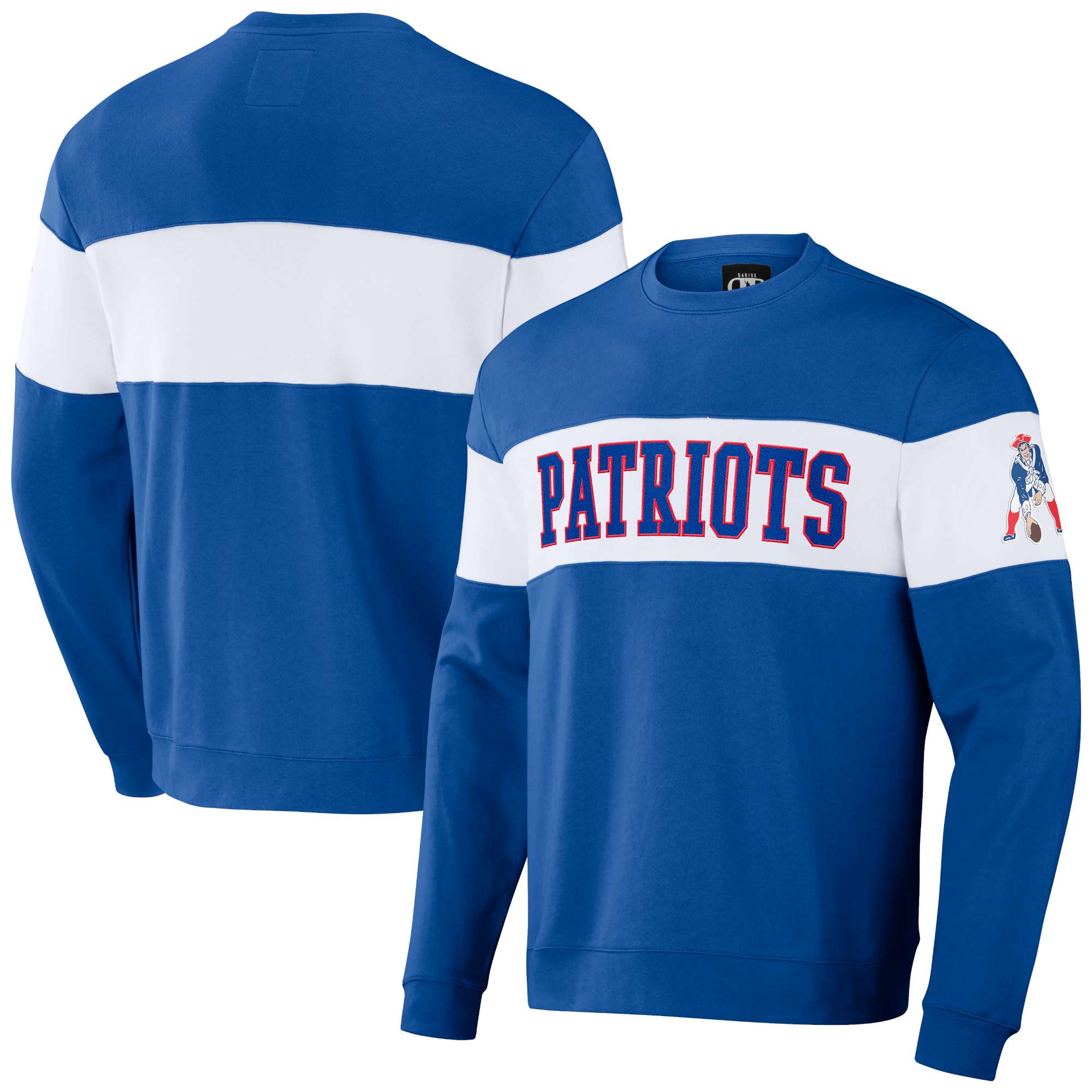 New England Patriots Sideline Club Men's Nike NFL Pullover Hoodie.