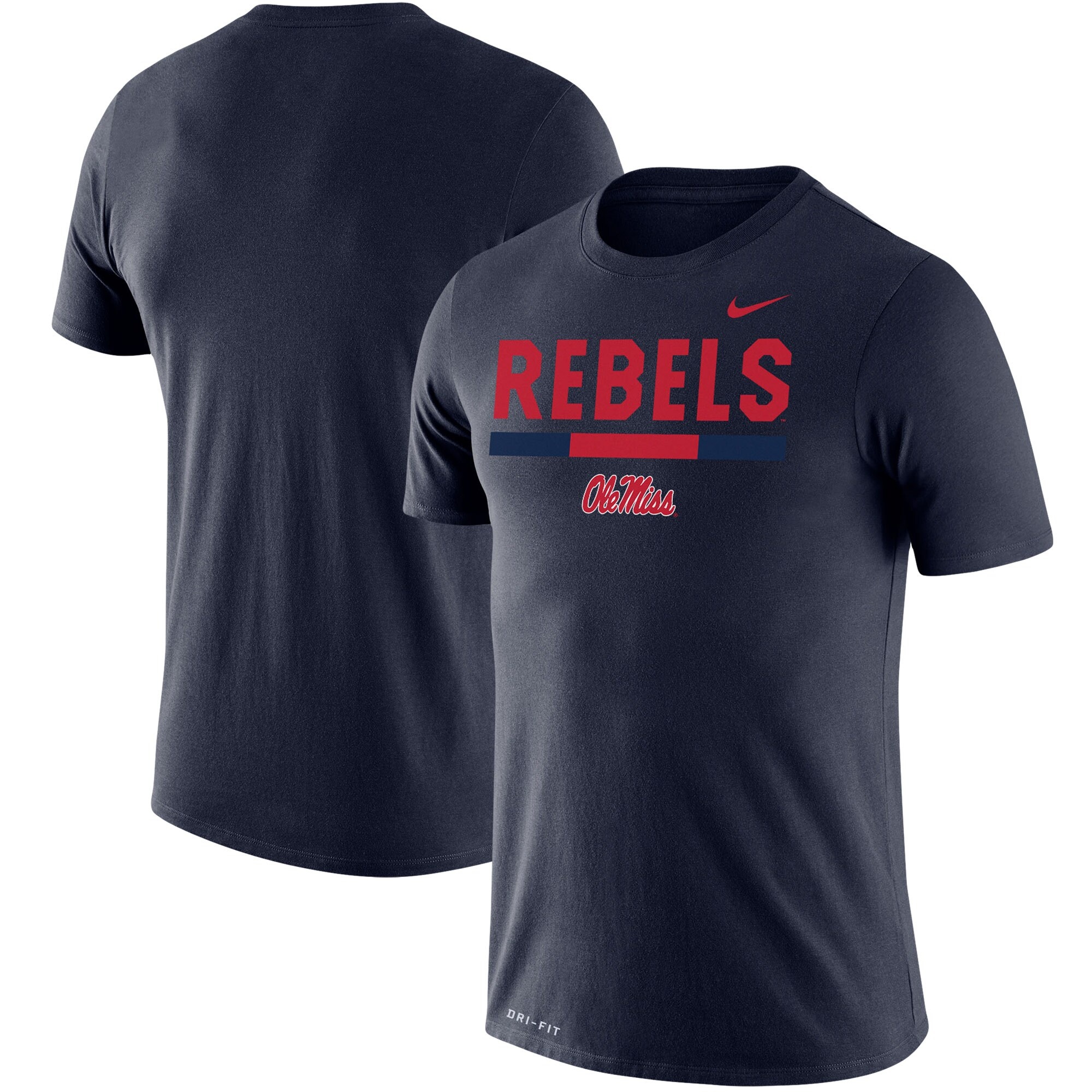 Men's Nike Navy Ole Miss Rebels Heritage86 Logo Performance