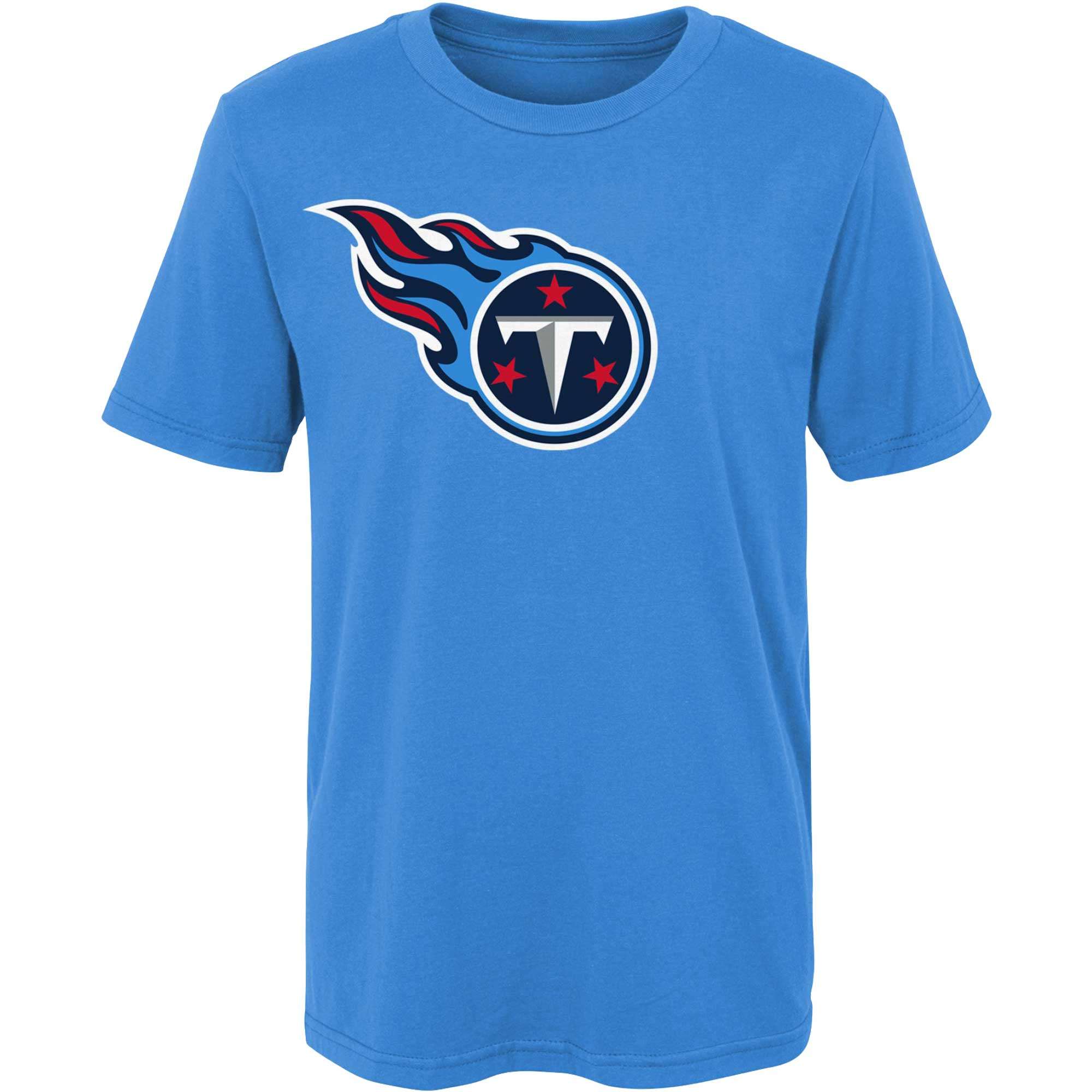 Women's Starter Navy Tennessee Titans Rally Lace-Up 3/4 Sleeve T-Shirt Size: Small