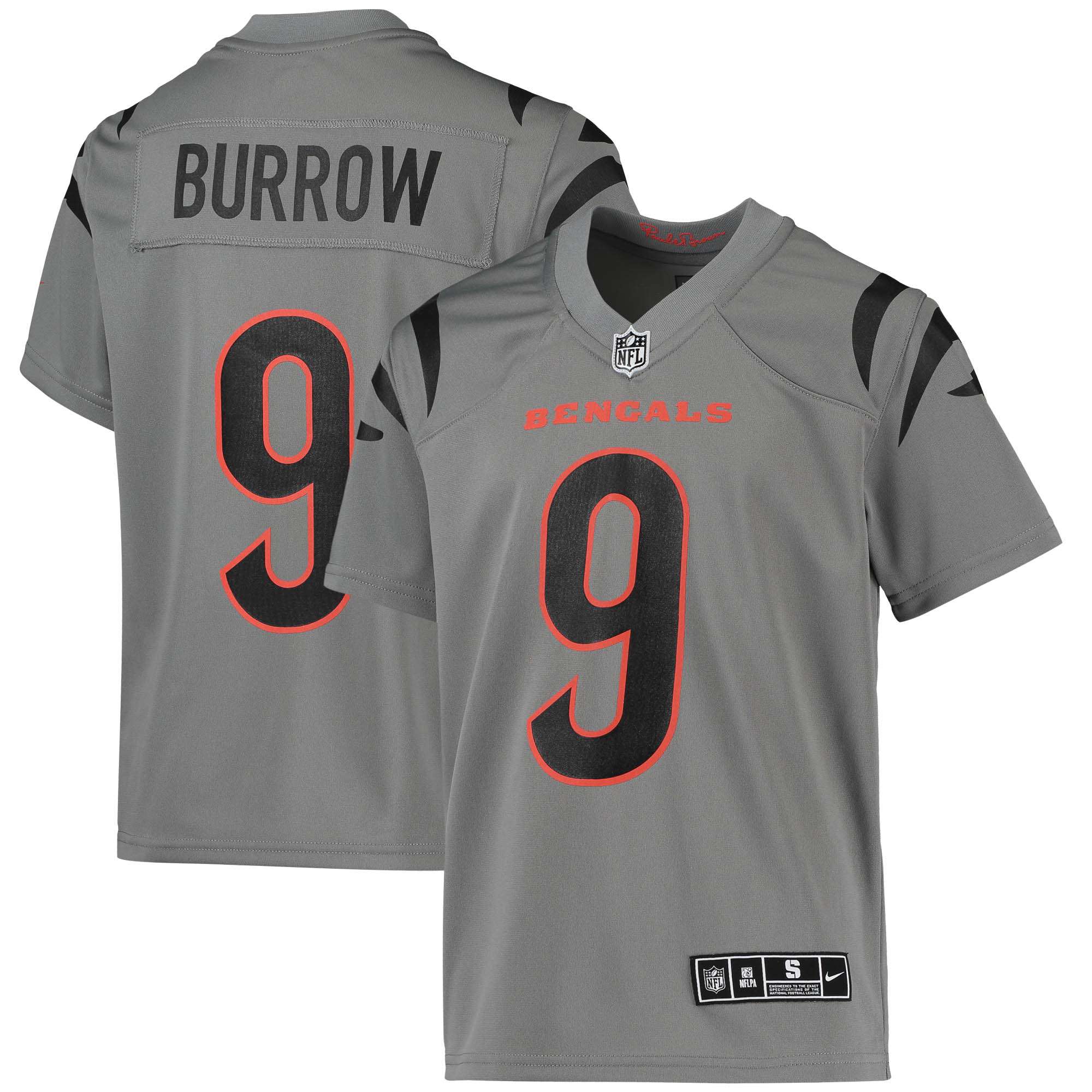 Nike NFL Cincinnati Bengals Atmosphere (Joe Burrow) Women's Fashion  Football Jersey. Nike.com