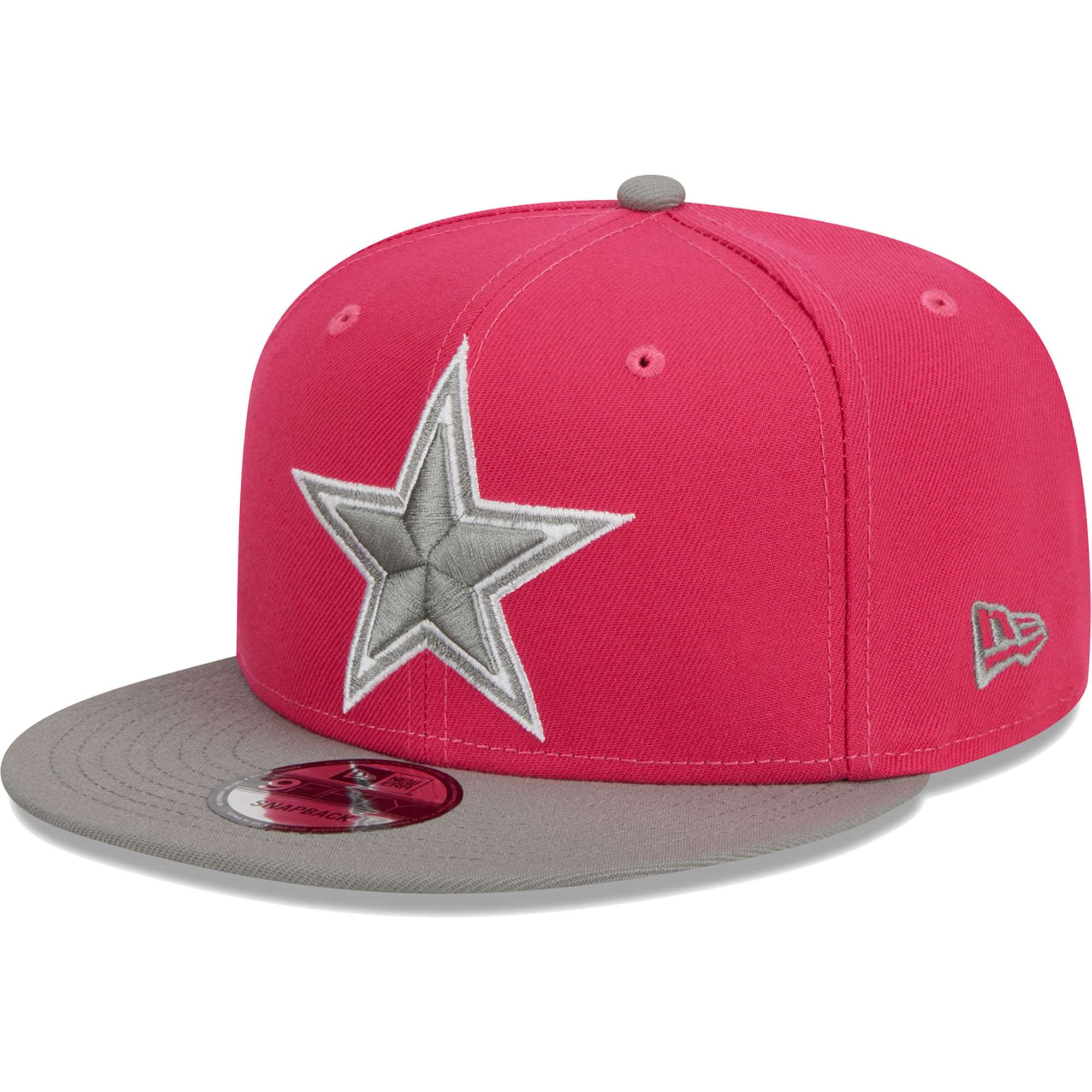 Dallas Cowboys New Era Neon Side Patch 59FIFTY Fitted Hat - Black