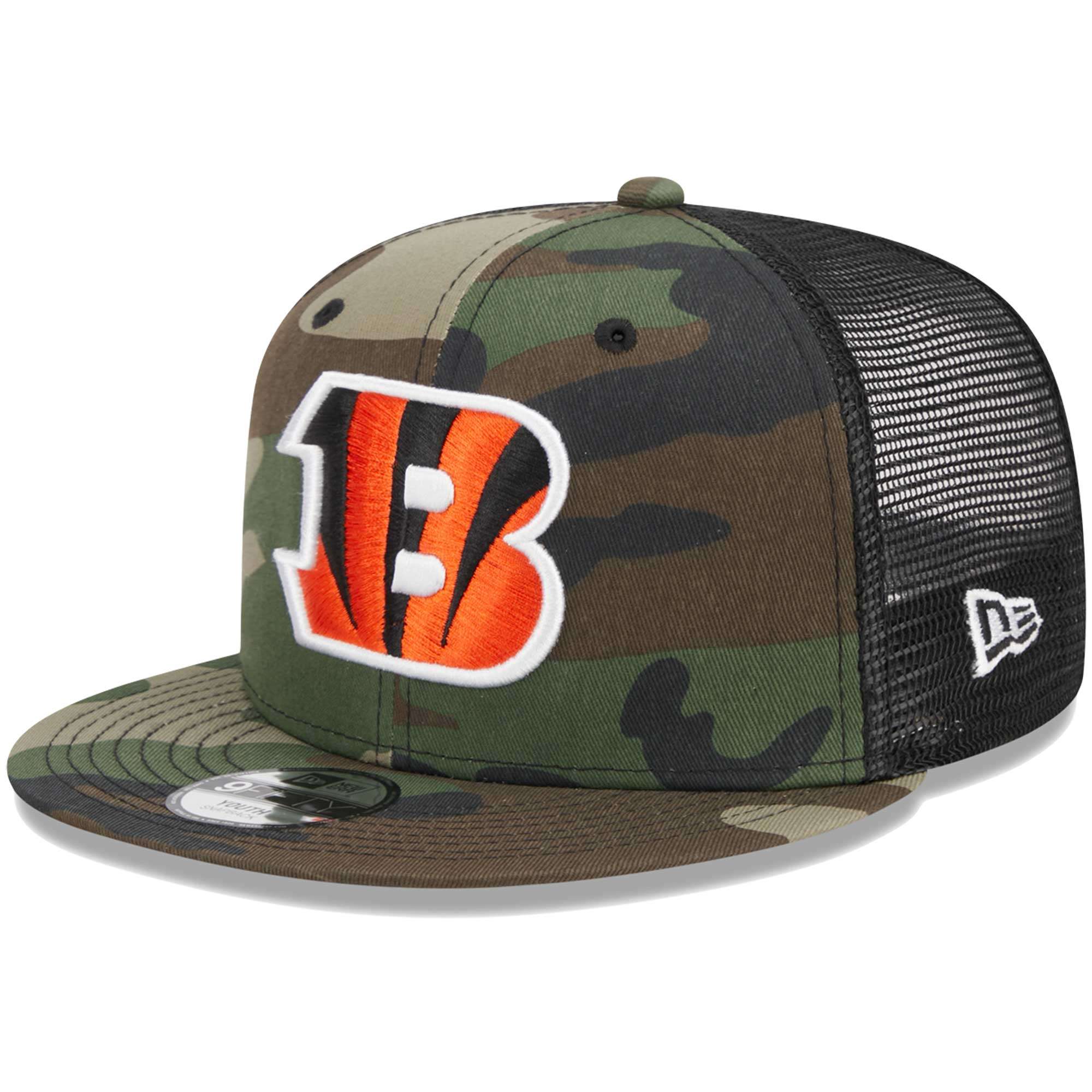 Cincinnati Bengals New Era Urban Camo 9FIFTY Trucker Snapback Hat