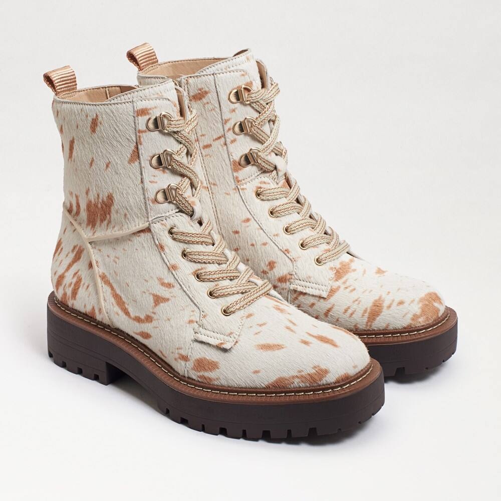 tabitha puffer lace up boot