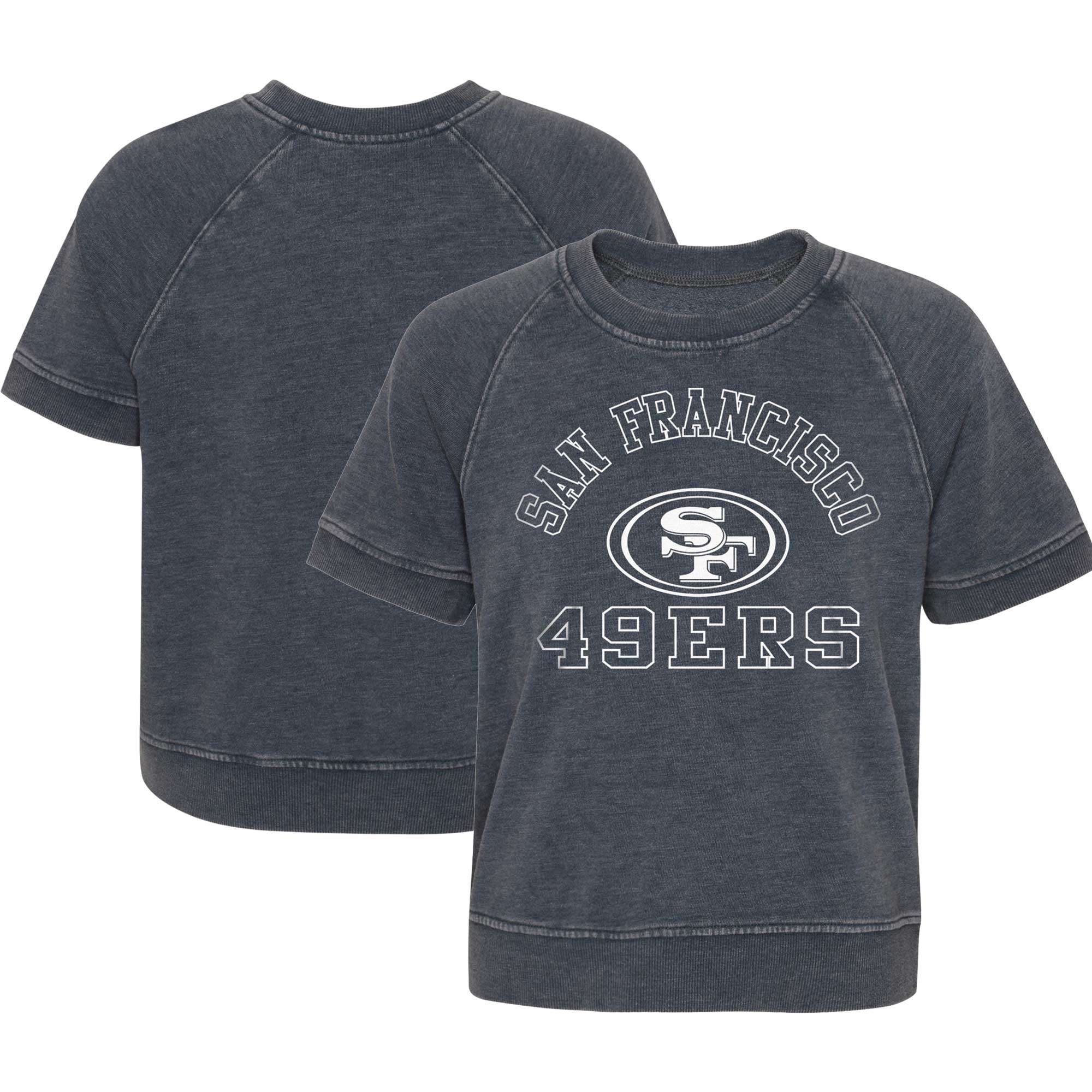 San Francisco 49ers Nike Women's Back Cutout Raglan T-Shirt