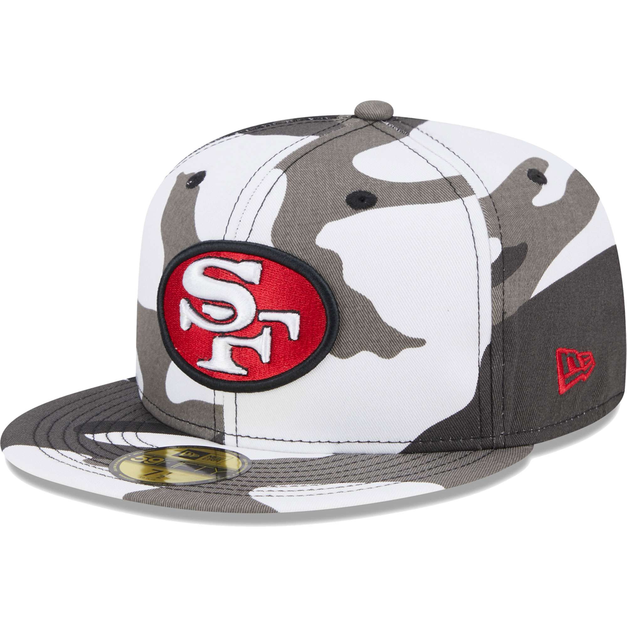 Men's New Era Cream San Francisco 49ers Retro 59FIFTY Fitted Hat