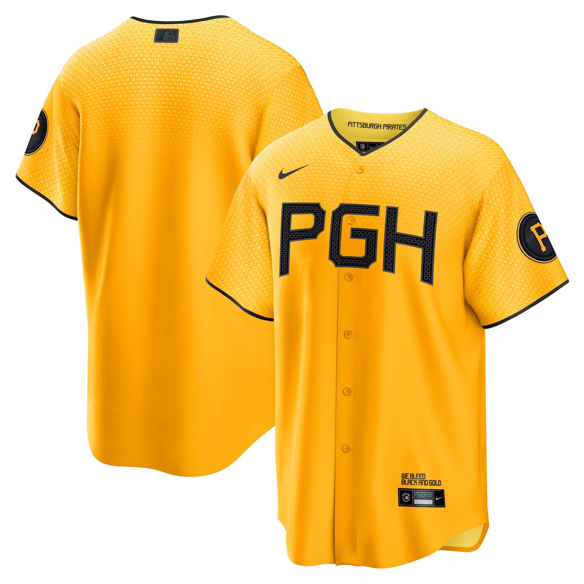 Pittsburgh Pirates Yellow, Logo, Symbol, Number, Roberto Clemente