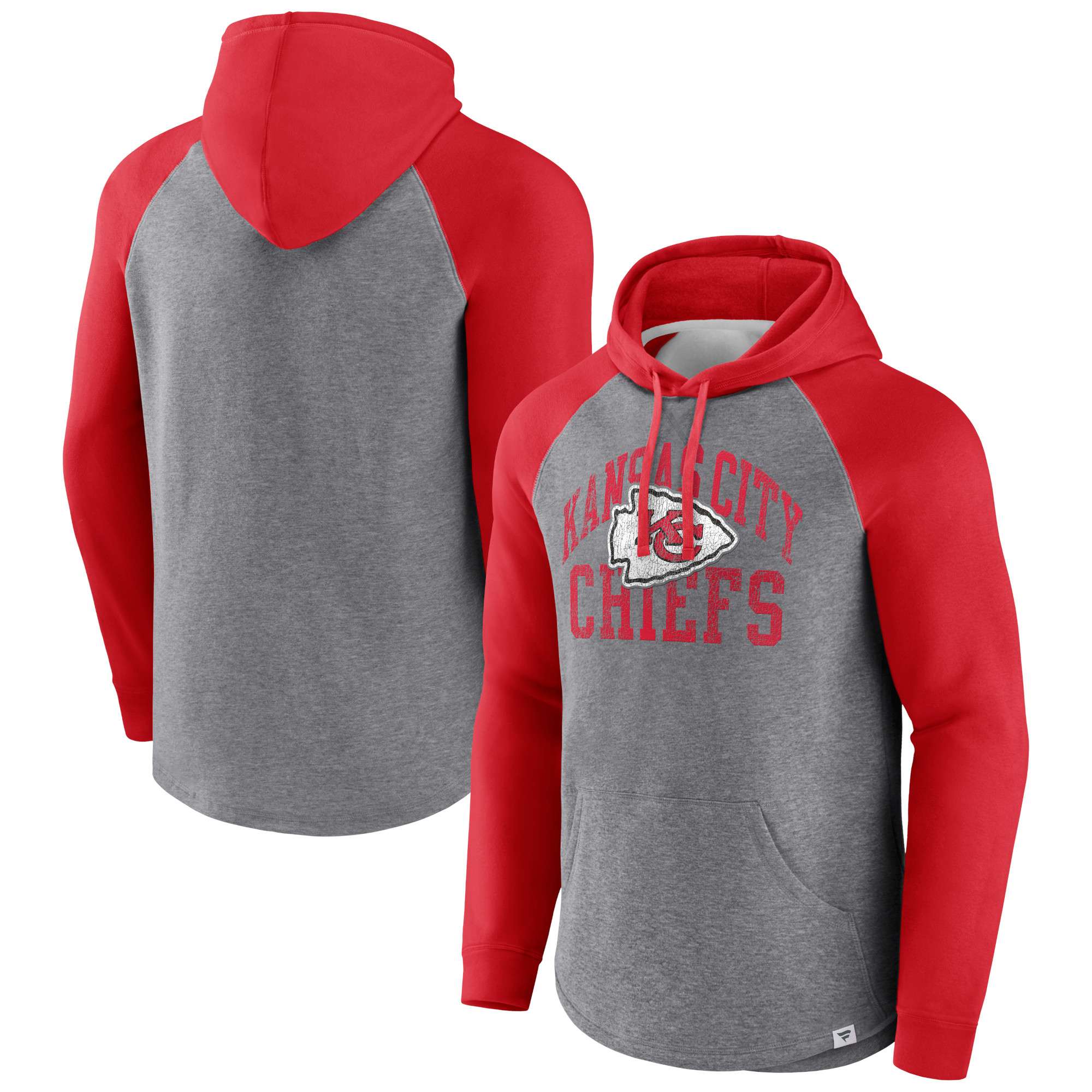 Unisex Kansas City Chiefs Fanatics Signature Gray Super Soft Long Sleeve T- Shirt