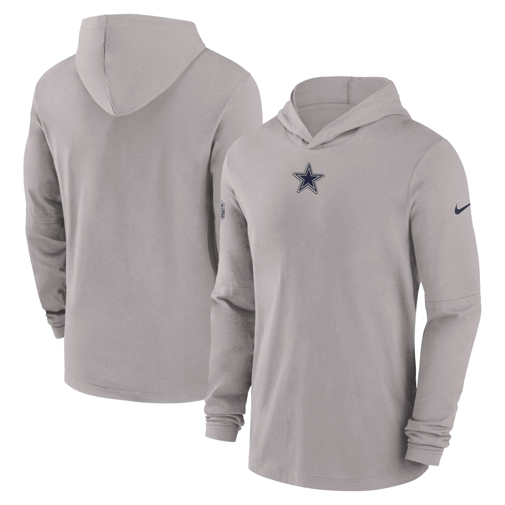 Men's Nike Navy Dallas Cowboys Sideline Half-Zip Hoodie Size: Small