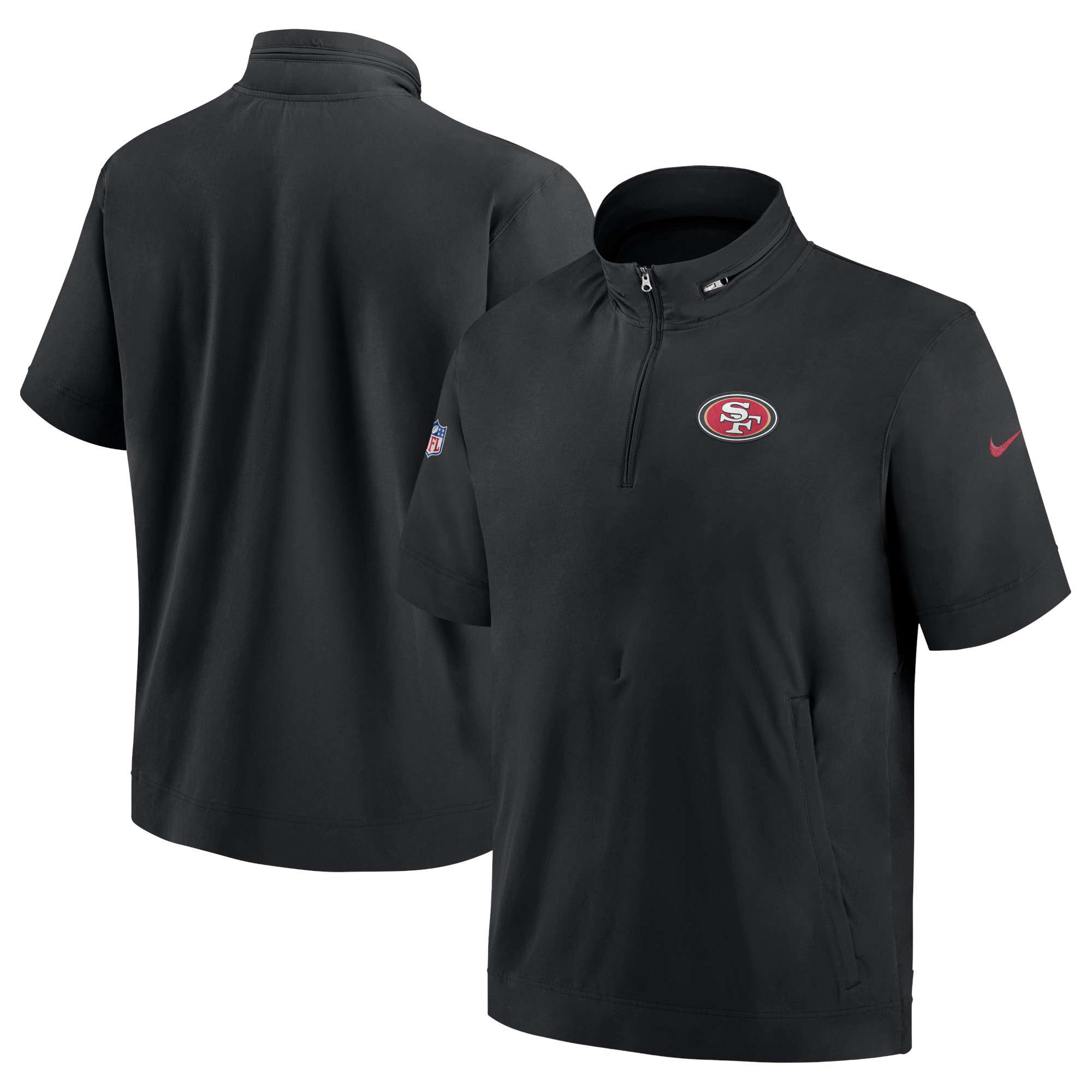 Nike Men's San Francisco 49ers Sideline Velocity Grey T-Shirt