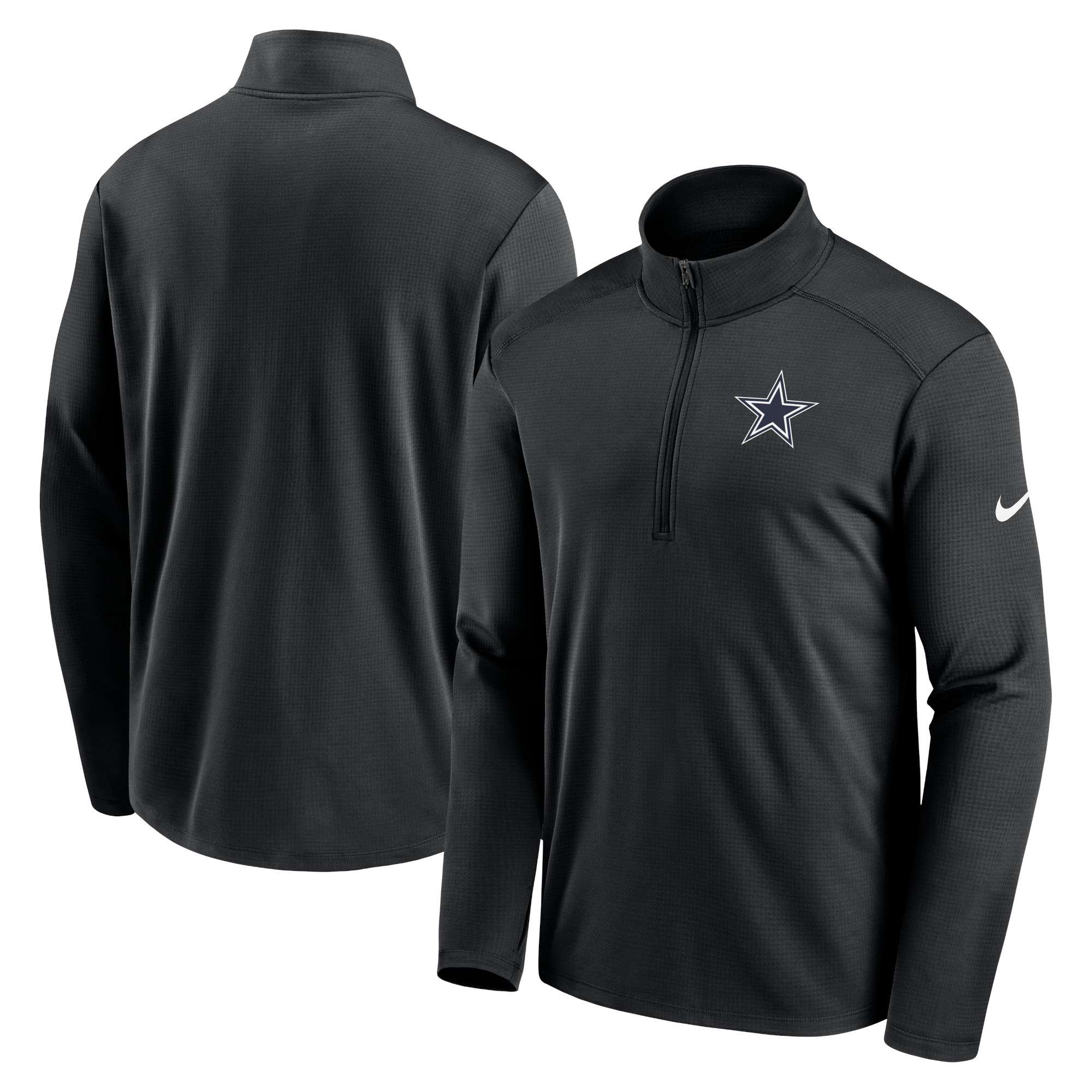 Men's Nike White Dallas Cowboys Performance Tri-Blend Raglan Polo