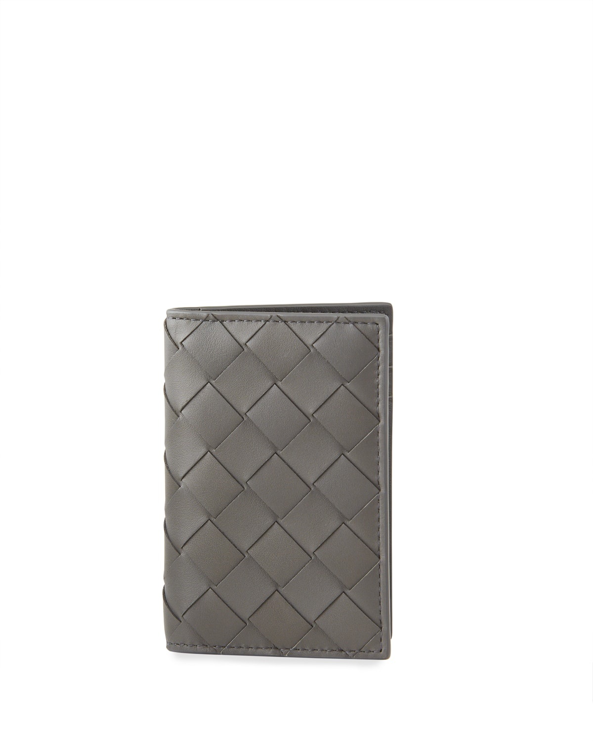 Bottega Veneta Women's Intrecciato Portacard Leather Card Case